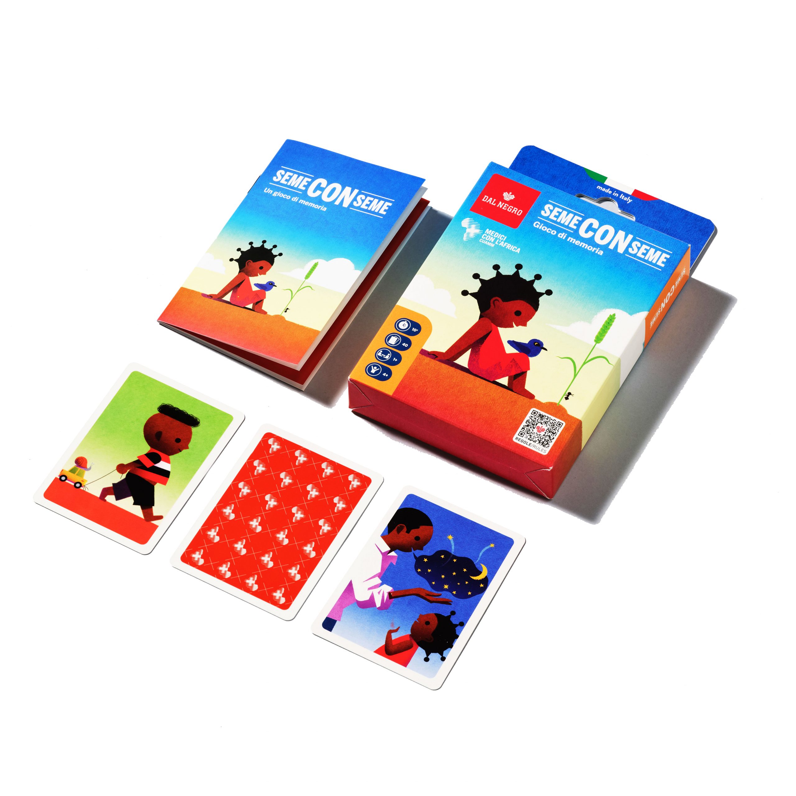"Seme con seme" - gioco di memoria