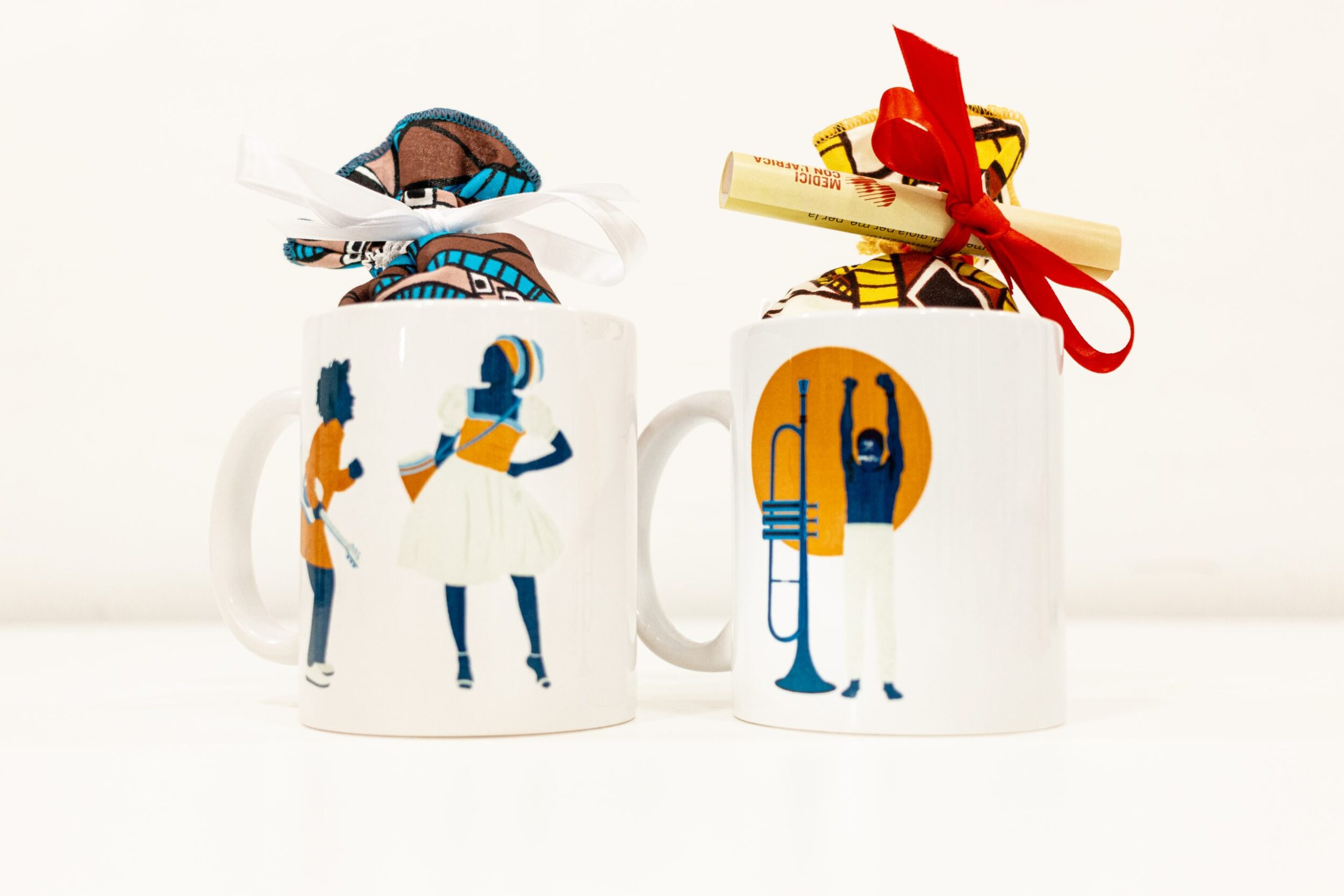 Tazze special edition con bomboniera africana