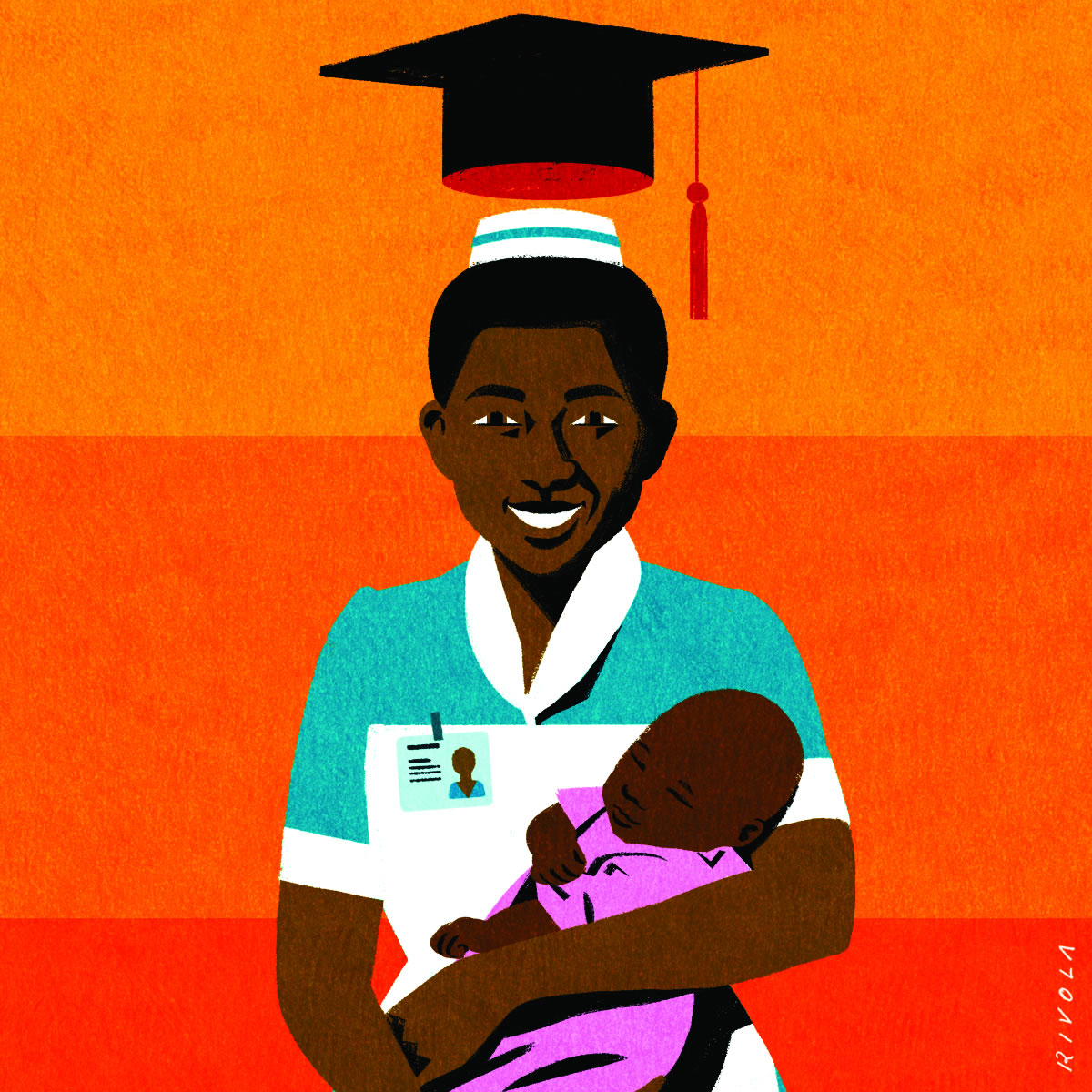 Formazione continua per un’ostetrica o un’infermiera