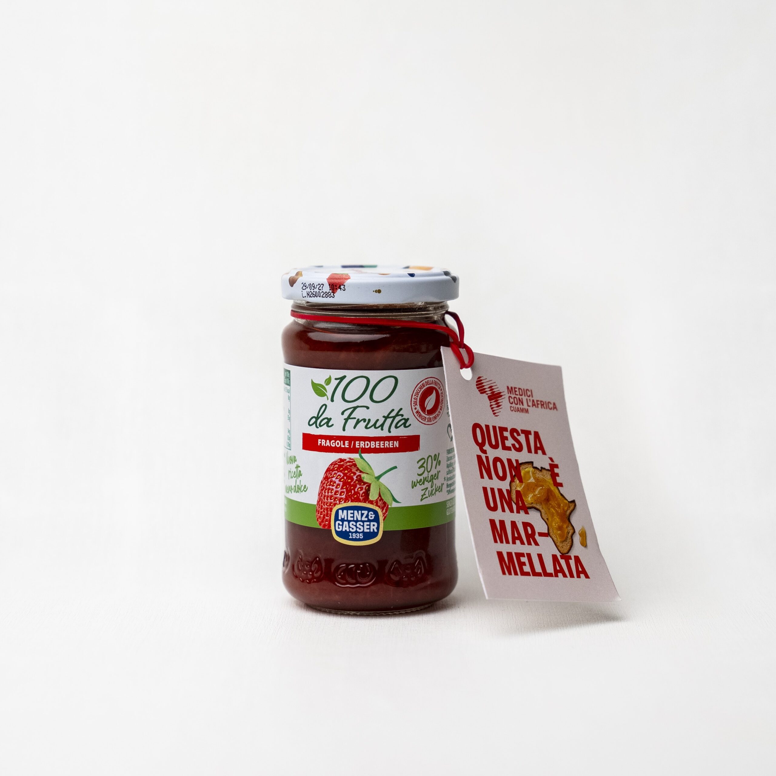 Marmellata 100% da frutta - Fragola